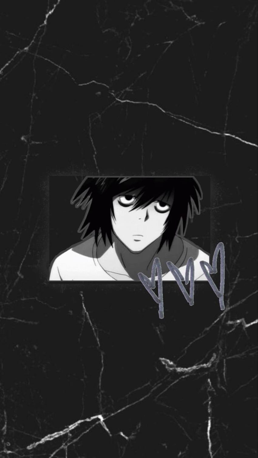 L Lawliet, Death Note Aesthetic HD phone wallpaper