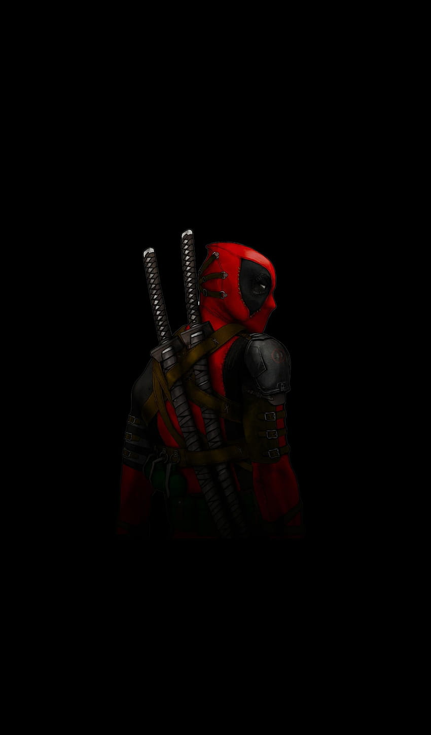 Cool Deadpool Wallpaper with Red Abstract Mask with White Eyes on Dark  Background - Allpicts | Deadpool wallpaper, Superhero wallpaper, Deadpool  logo wallpaper