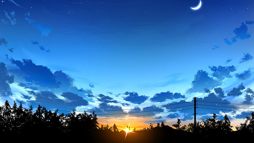 Page 3 | moon sky anime HD wallpapers | Pxfuel