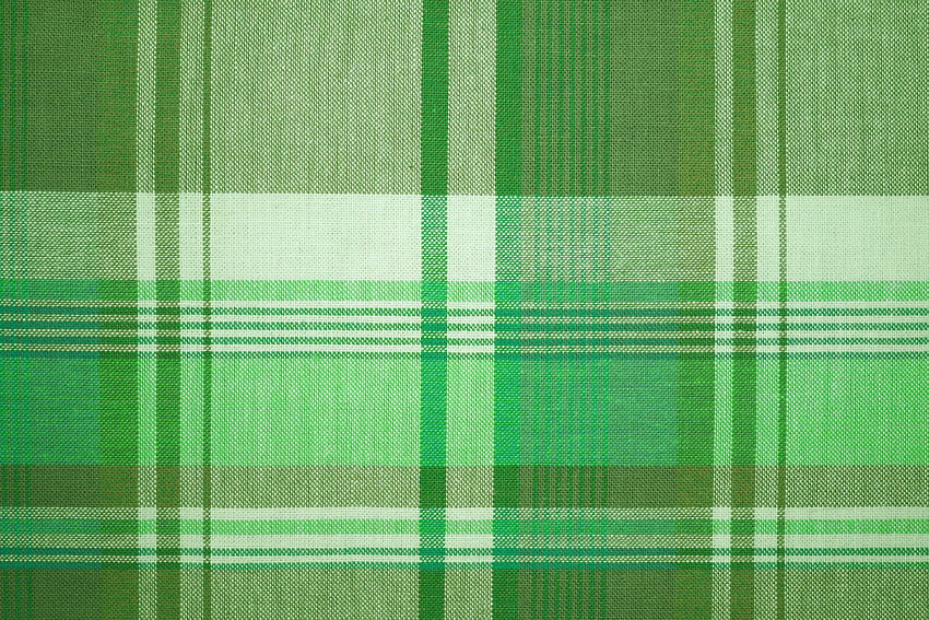 Green Plaid Fabric Texture . graph. Public Domain HD wallpaper
