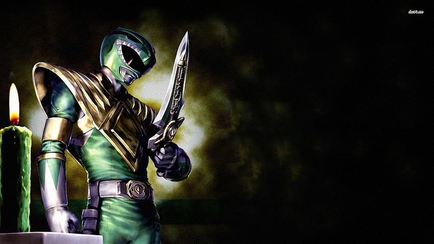 Green Power Ranger, White Ranger HD wallpaper
