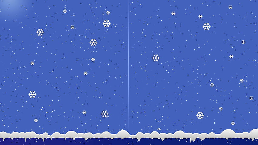 祝日, 冬, 雪, 雪片 高画質の壁紙