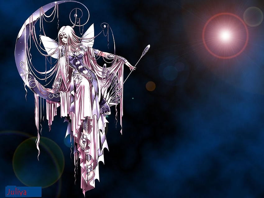 Fairie Mystische Fee. Feen-Computer und Fee, Cartoon-Fee HD-Hintergrundbild