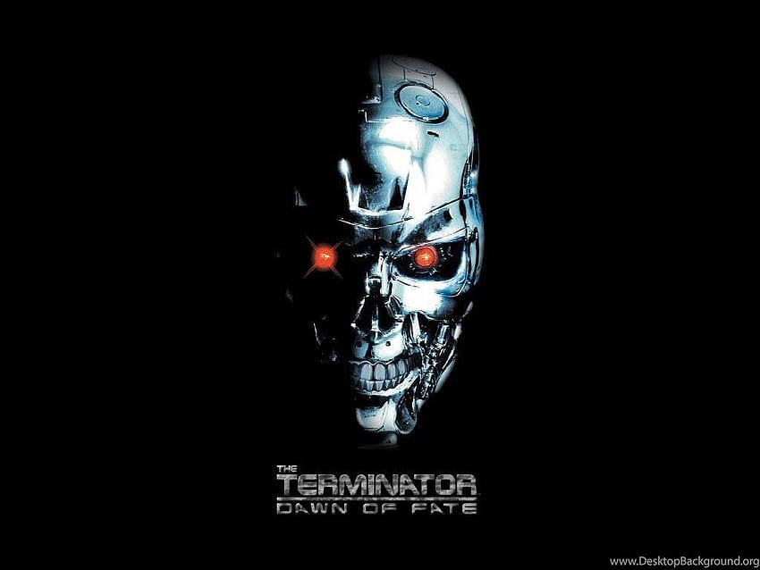 I miei giochi : Terminator Dawn Of, Terminator Skull Sfondo HD