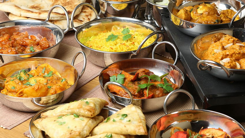 Makanan India, Makanan Vegetarian Wallpaper HD