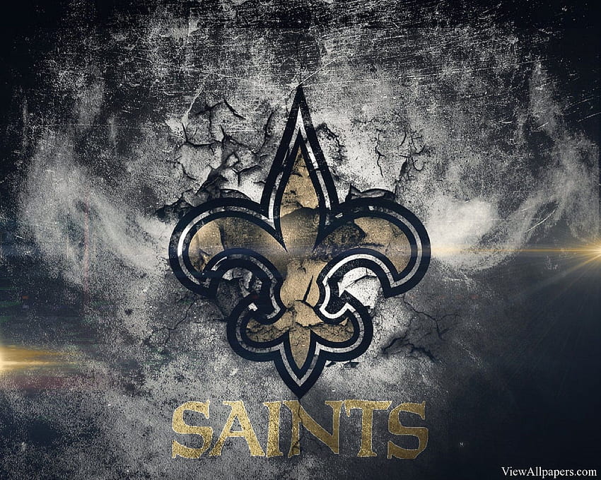 New Orleans Saints-Logo. NFL . LSU und Heilige HD-Hintergrundbild