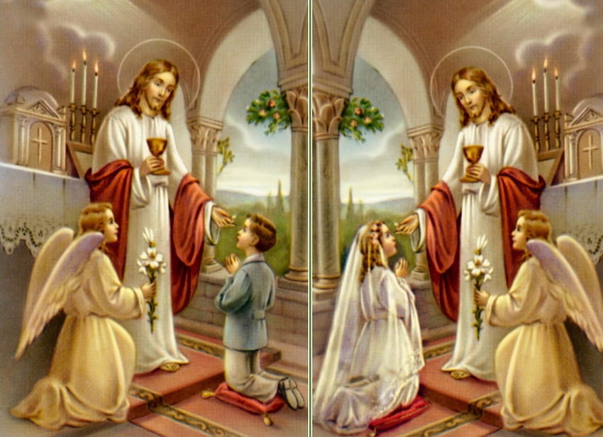 jesus holy communion images