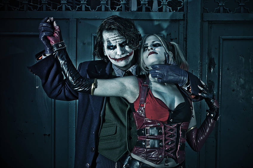 Harley Quinn (nowy), romantyczny Joker Tapeta HD