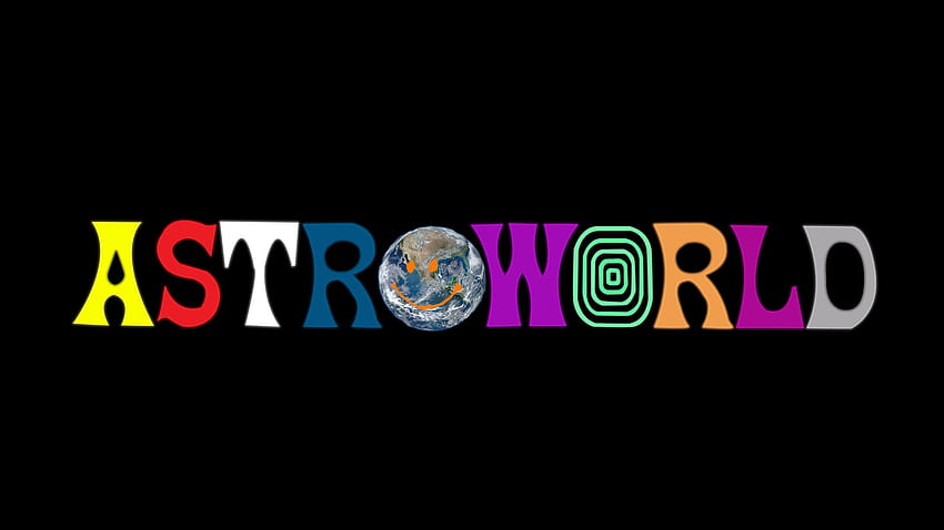 Astroworld Estetik, Astroworld Logosu HD duvar kağıdı