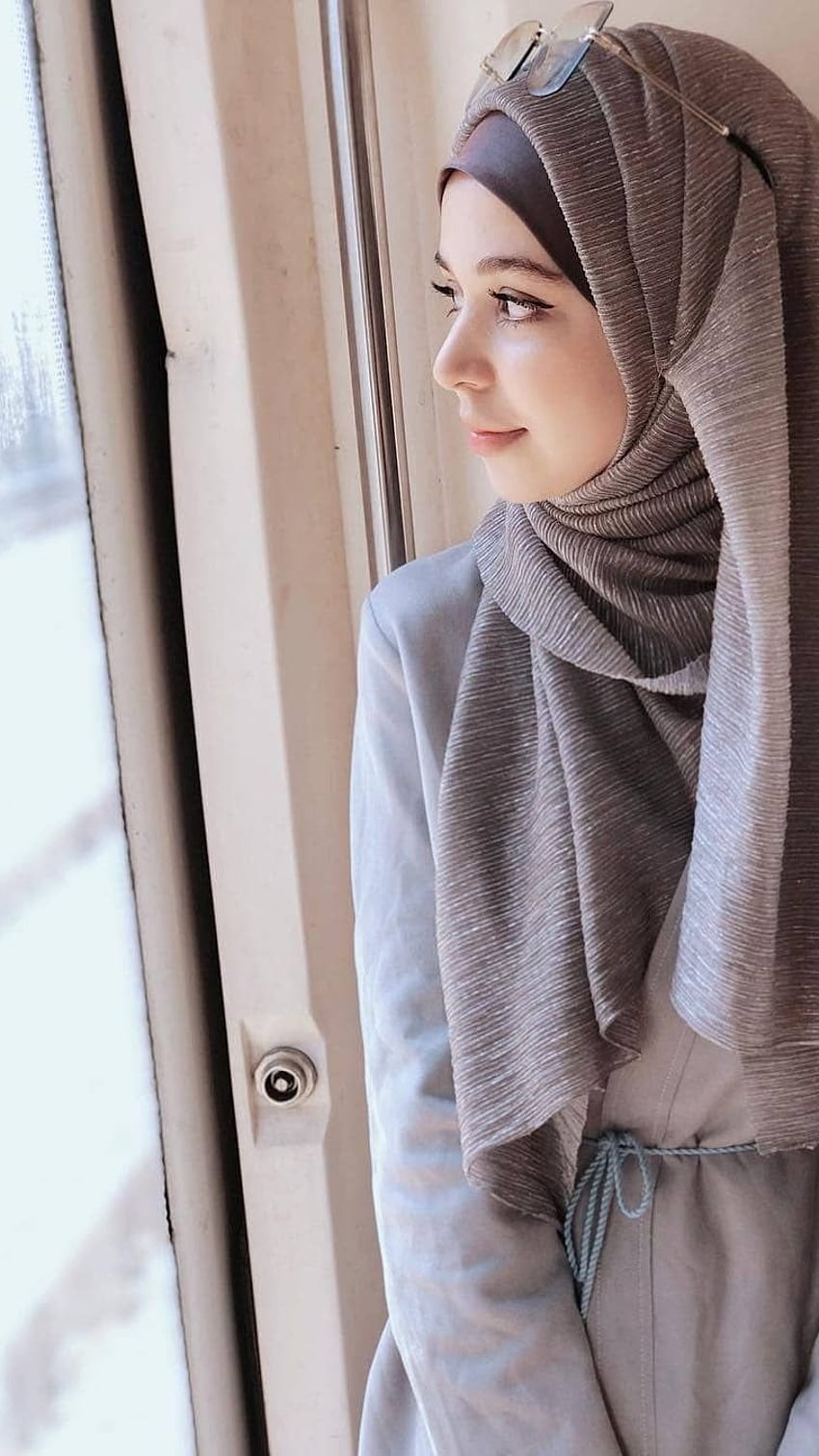 Chica Musulmana, Chica Hijabi fondo de pantalla del teléfono