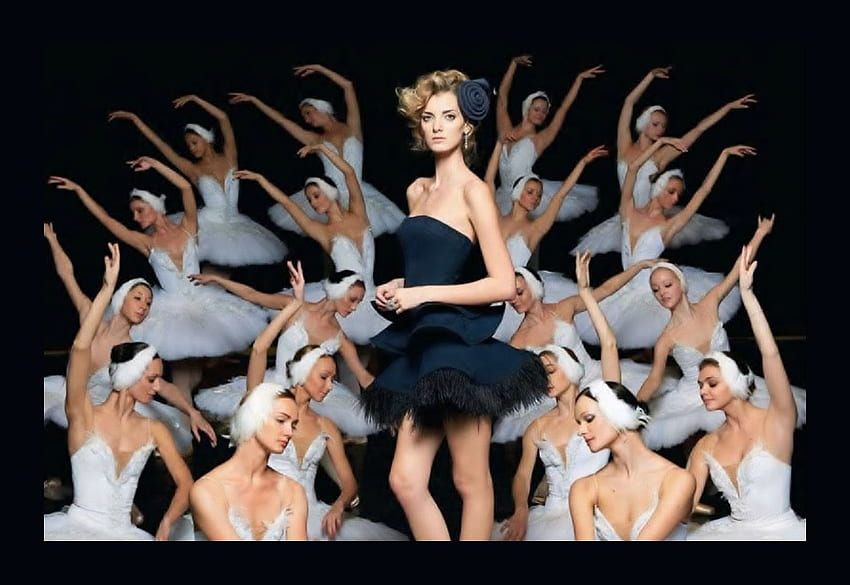 Denisa Dvorakova, dança, arte, balé, beleza papel de parede HD