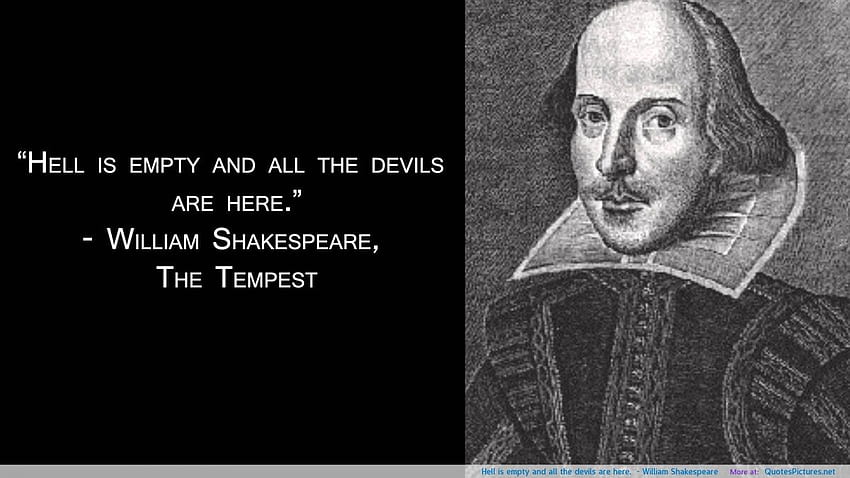 Citations et énonciations les plus célèbres de William Shakespeare Fond d'écran HD