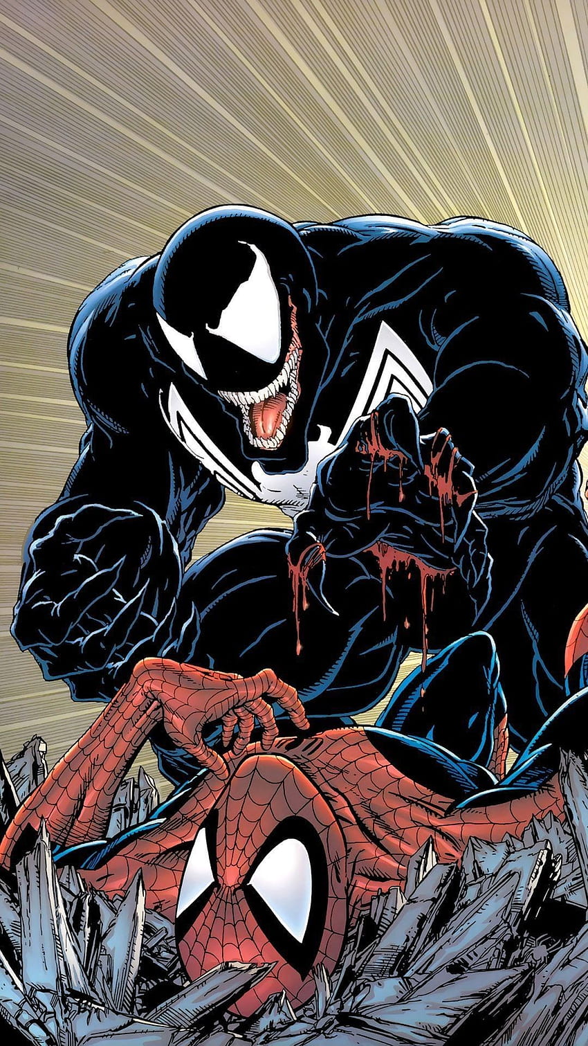 Venom iPhone, Venom Comic Book Papel de parede de celular HD