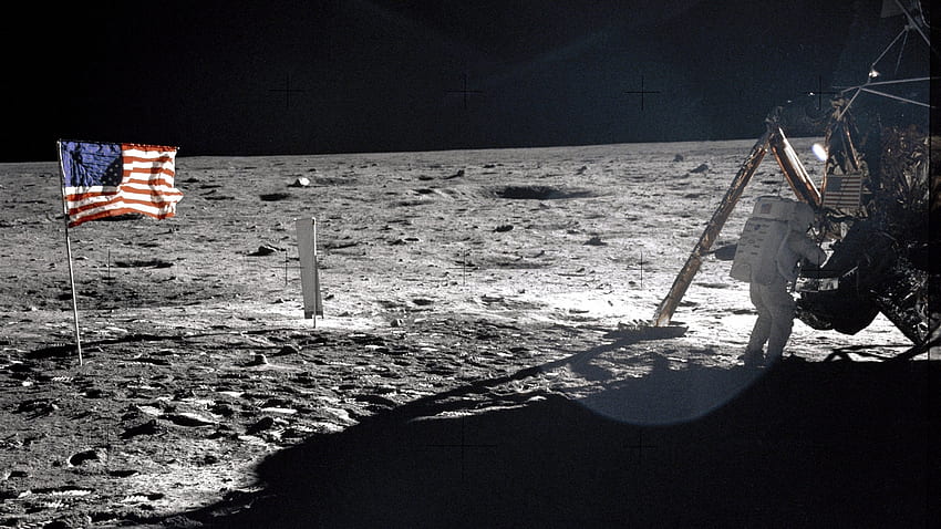 アポロ、背景、月着陸船 高画質の壁紙