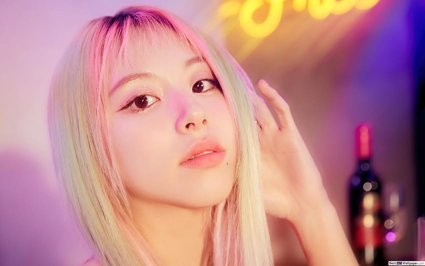 TWICE's Chaeyoung In 'Alcohol ' MV Shoot [2021] HD wallpaper