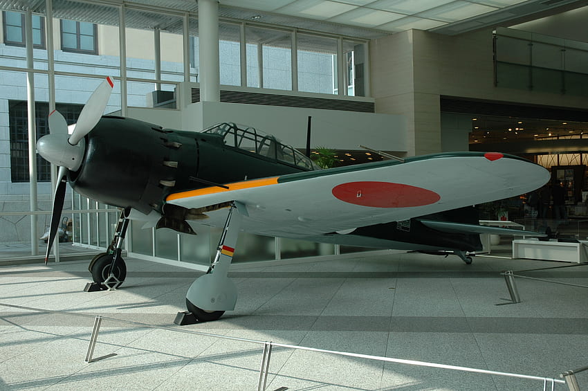三菱A6Mゼロ、三菱、日本、戦闘機、ww2、ゼロ 高画質の壁紙