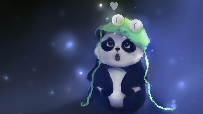Cute Pandas , Panda Drawing HD wallpaper