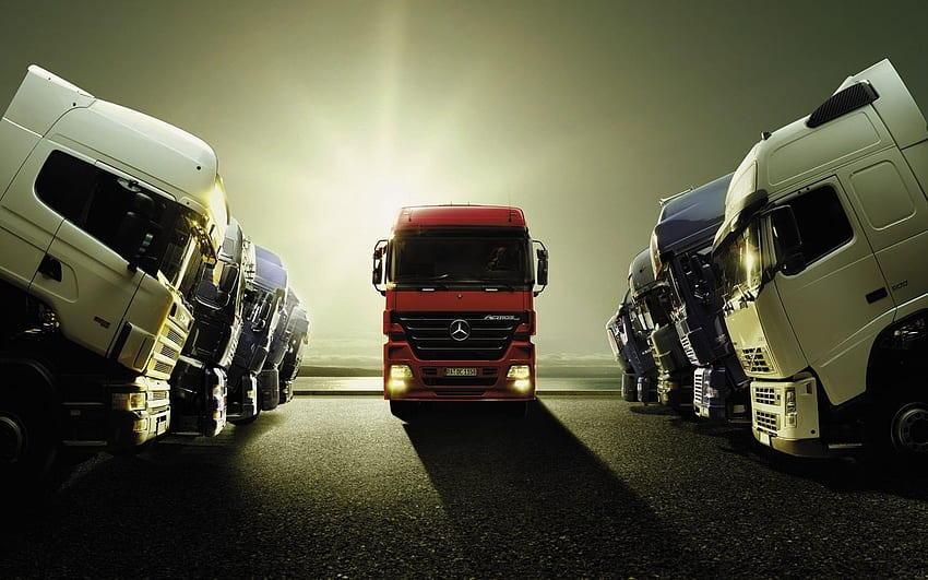 trucks vehicles mercedes benz actros – Cars Mercedes HD wallpaper