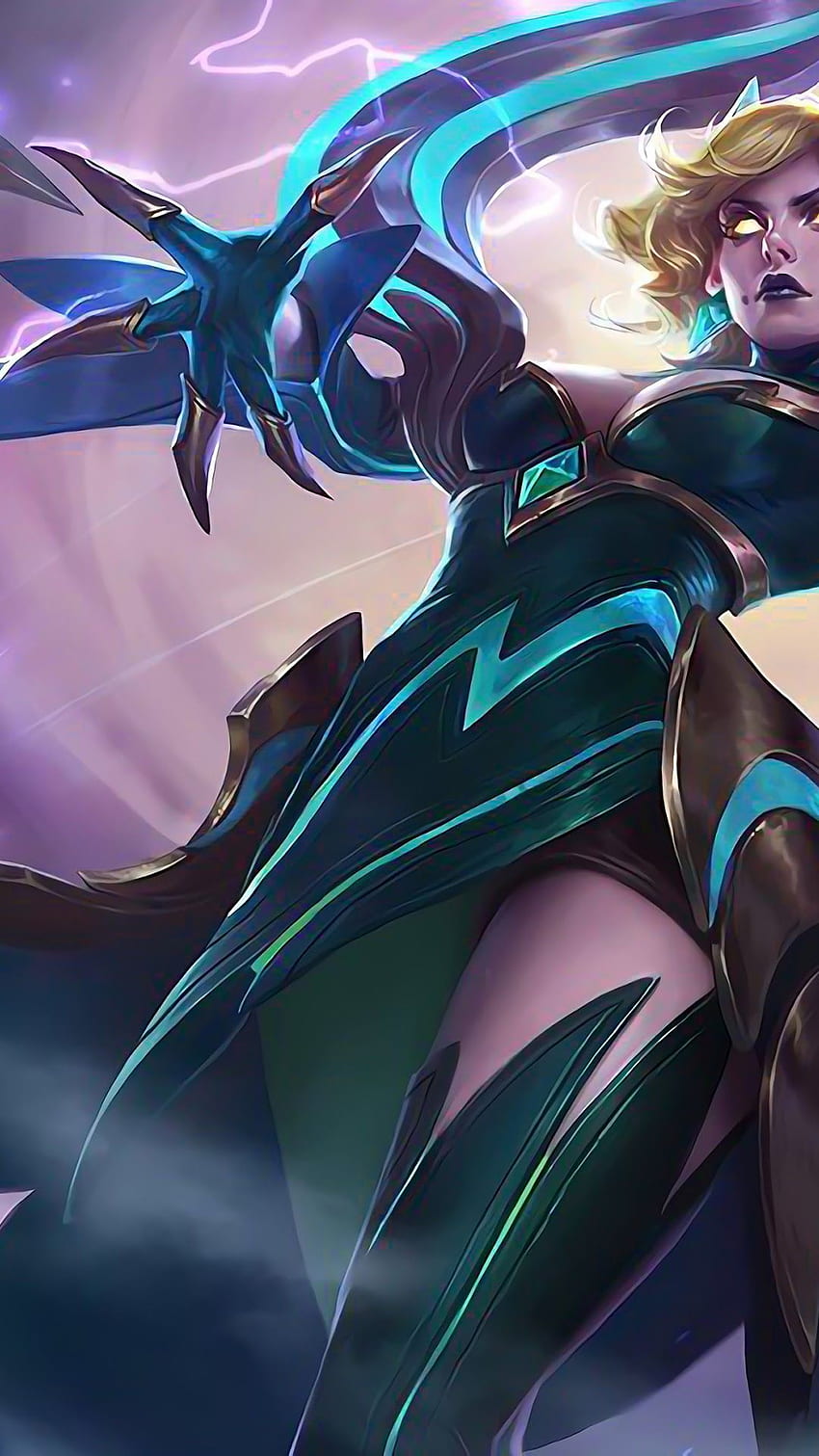 Eudora Emerald Enchantress Skin Mobile Legends Iphone Hd Phone