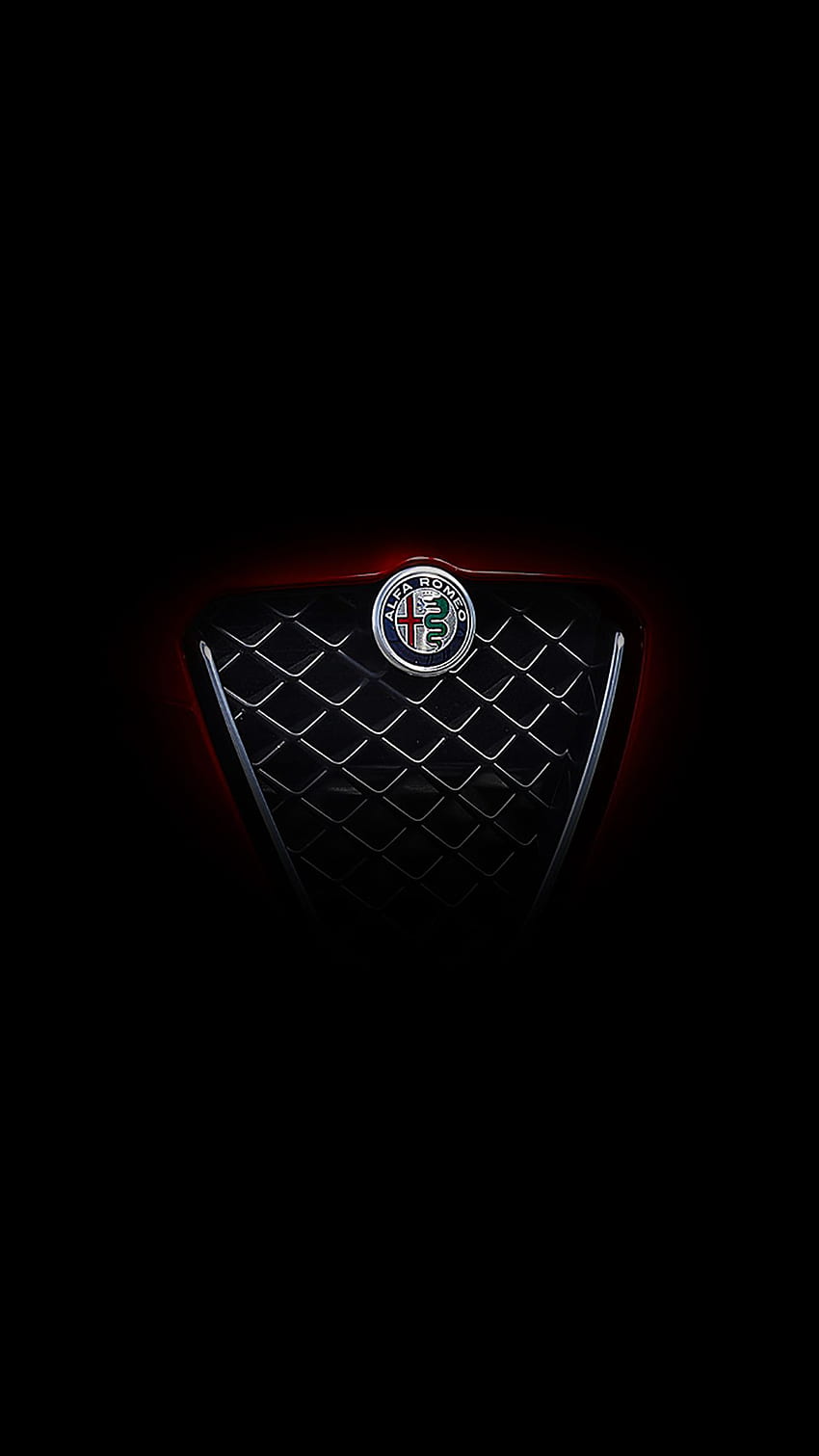 Logo Alfa Romeo wallpaper ponsel HD
