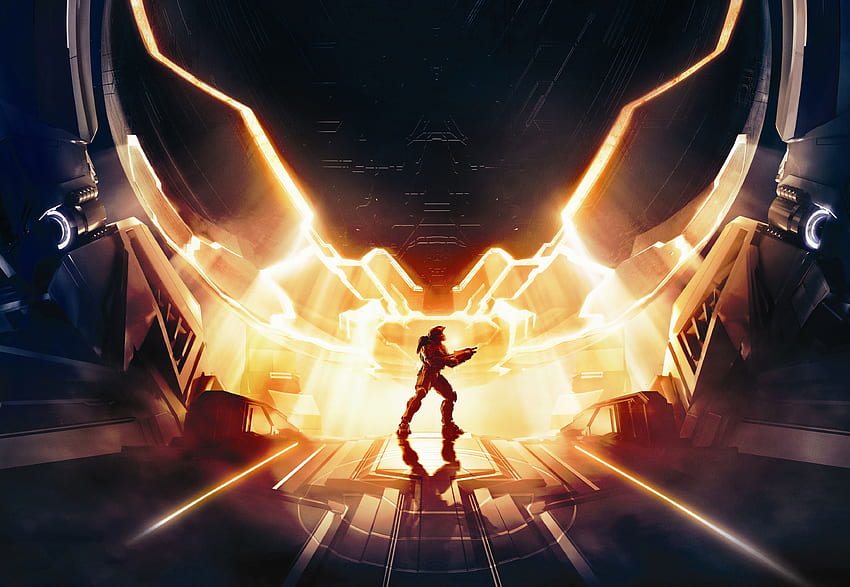 Halo Infinite, video game, art HD wallpaper
