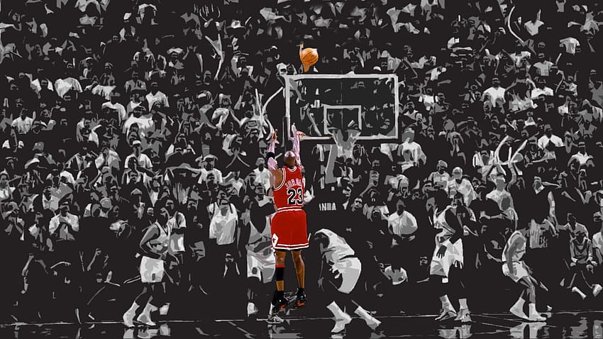Michael Jordan Background Pop 1920, Laptop de basquete papel de parede HD