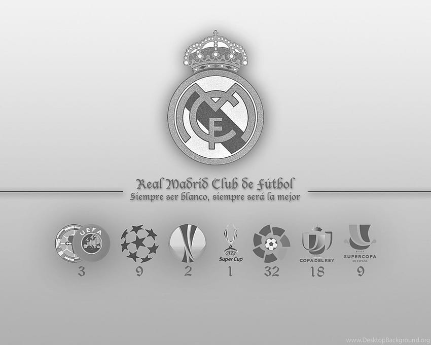 Real Madrid C.F. Trophy Record Background, Real Madrid PC HD wallpaper