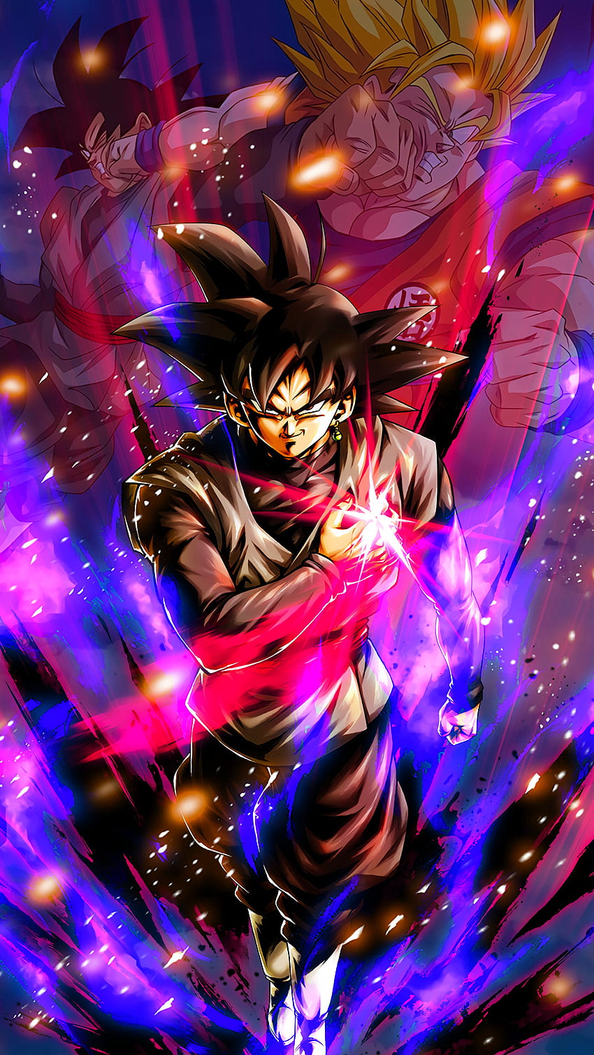 Hydros - GRN Goku Black (Pre Transformation) Charakterkunst + PC + Telefon! HD-Handy-Hintergrundbild