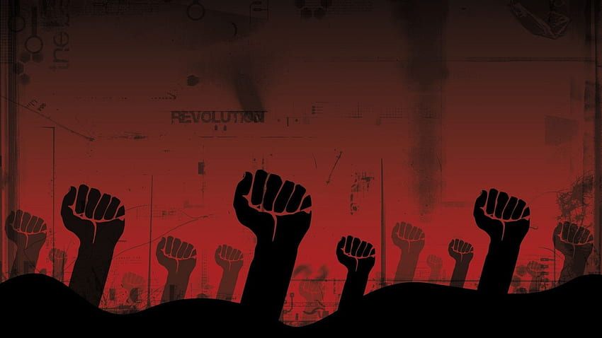 comunismo, preto, dom, vermelho, revolução, protesto papel de parede HD