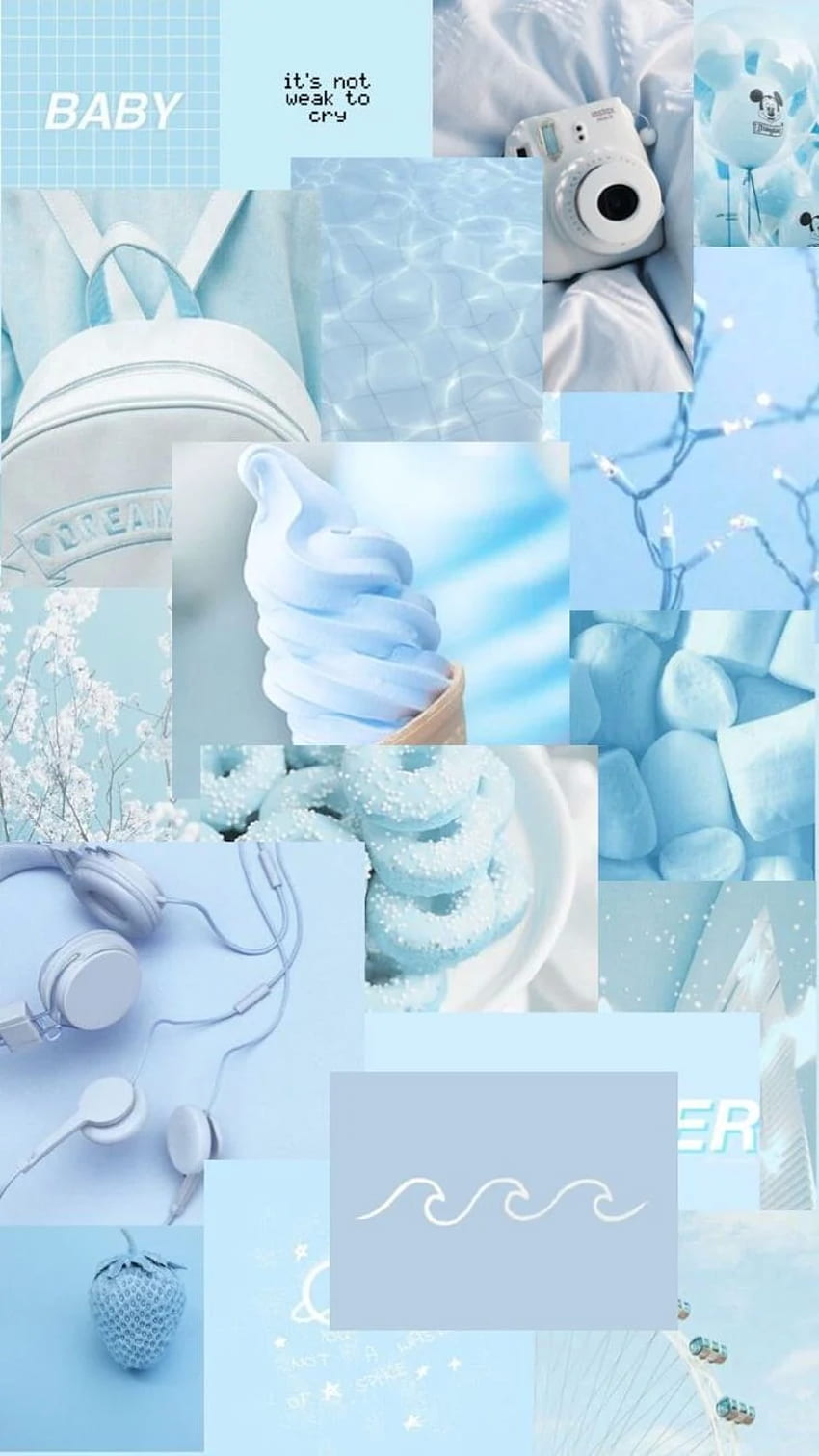 Pastel blue aesthetic tumblr HD wallpapers | Pxfuel