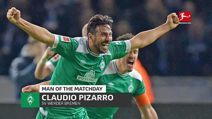 Claudio Pizarro: Incredible Werder Bremen veteran delighted with oldest Bundesliga goalscorer record HD wallpaper