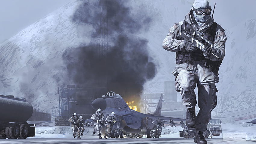 Cliffhanger (Mission). Call of Duty, Seife MacTavish HD-Hintergrundbild