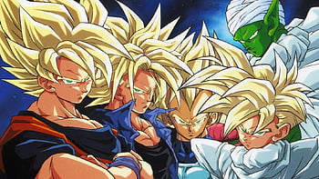 Goku saves Gohan😍  Goku and gohan, Gohan and goten, Dragon ball artwork