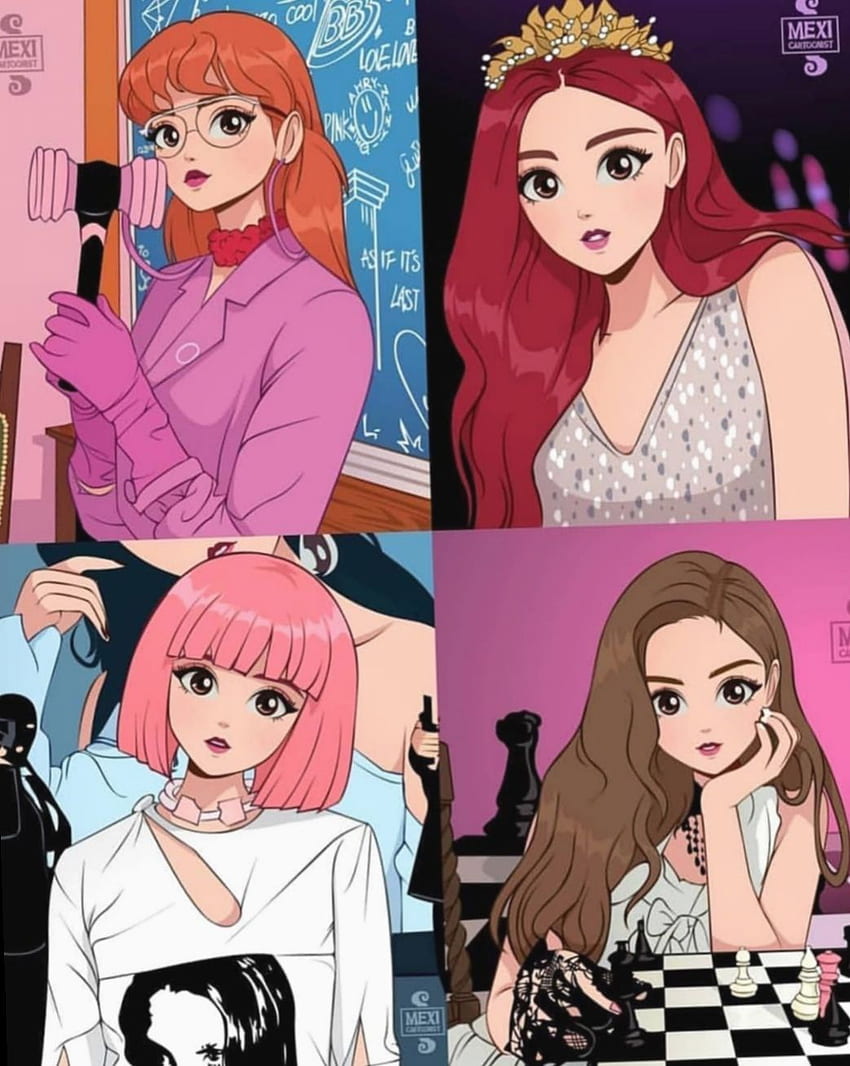Cute Pink Anime Kawaii. Blakpink, Anime dos anos 90, Frases motivacionais para meninas, Blackpink Anime HD phone wallpaper