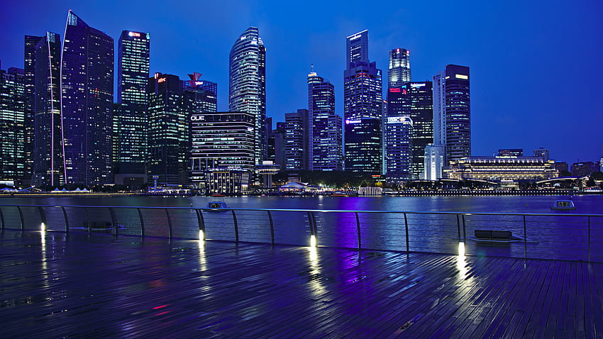 Singapore, city, buildings, blues , , Full , TV, F, Old Singapore HD  wallpaper | Pxfuel