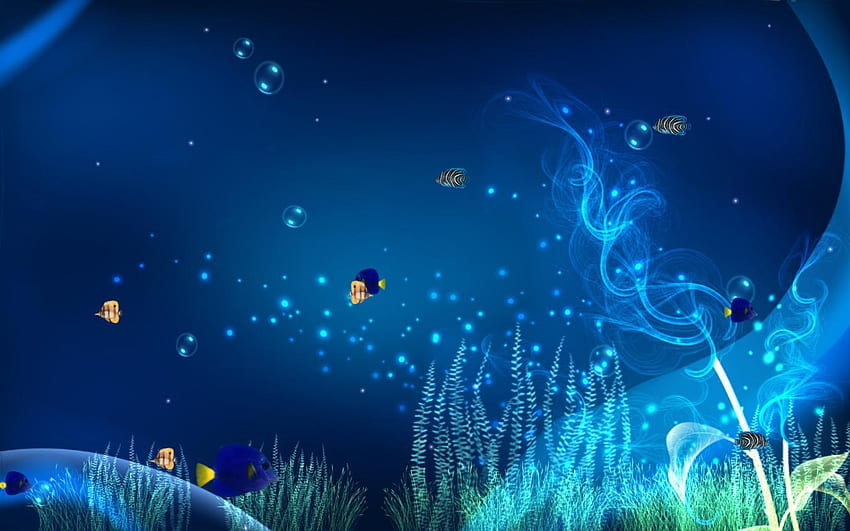 Adventure Aquarium Screensaver Animated, Interactive HD wallpaper