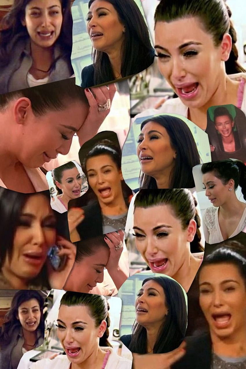 Lgoujon on iPhone. Kim kardashian, Kardashian memes, Kardashian, Kim Kardashian Crying HD phone wallpaper