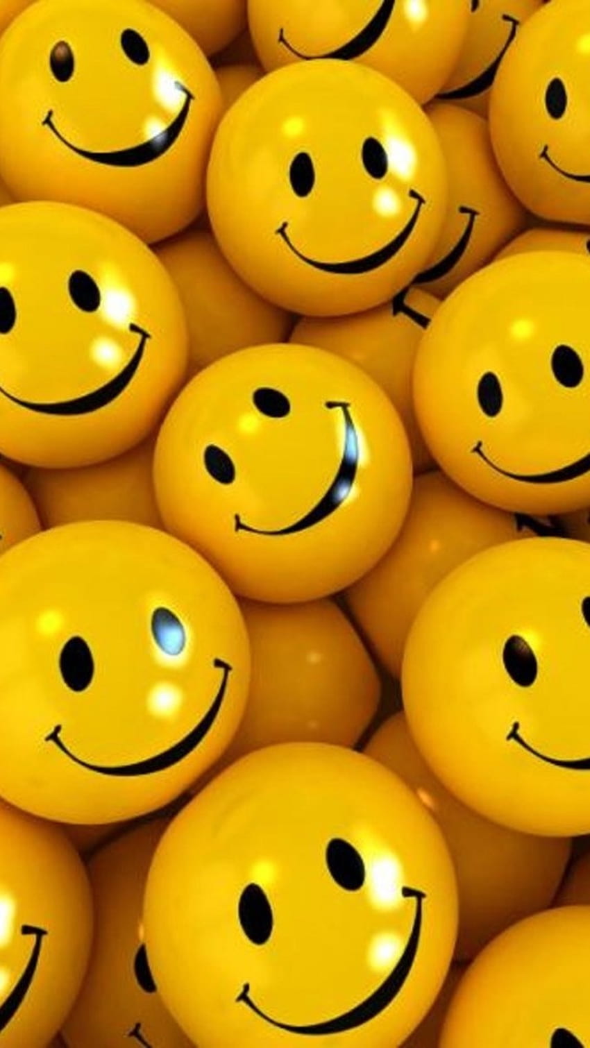 Smile Wale, Beautiful, Yellow, Smiley Balls HD phone wallpaper