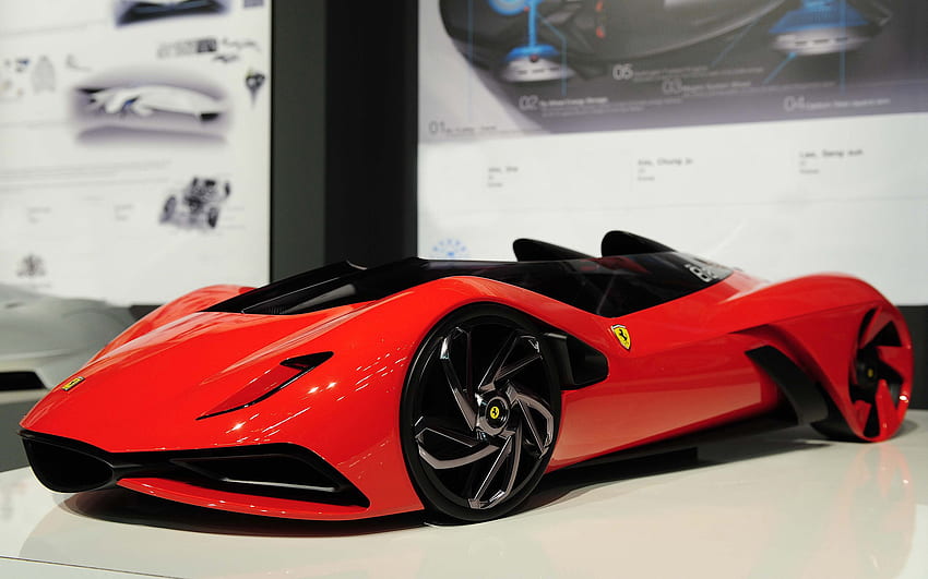 Ferrari World Design Contest, Eternita, модель background HD wallpaper