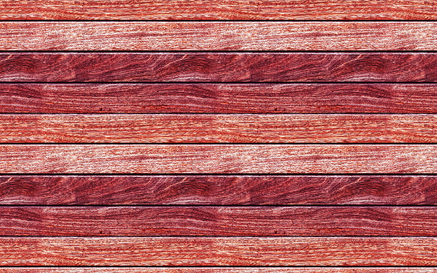 horizontal wooden planks, , red wooden background, macro, wooden backgrounds, wood planks, wooden planks, red backgrounds, wooden textures HD wallpaper