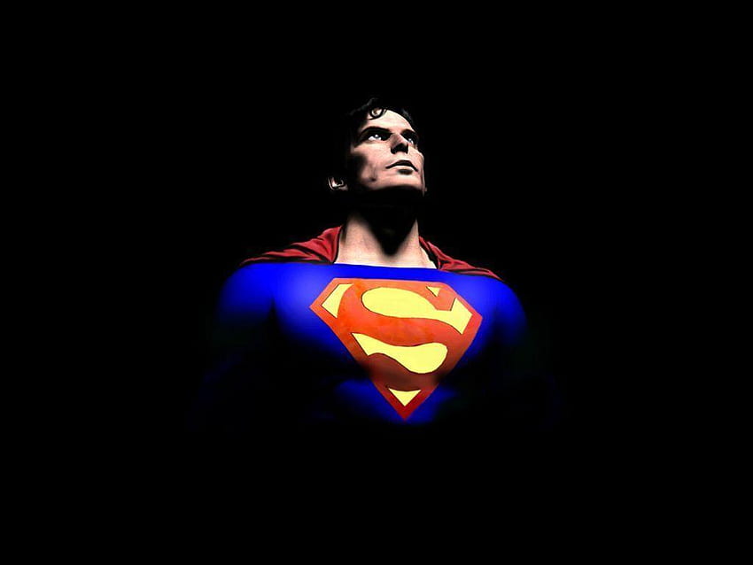 3D Superman, Superman Face HD wallpaper