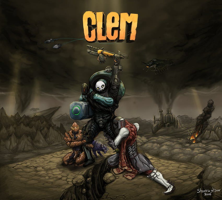 Clem Badass poster lad version, Warframe Clem HD wallpaper