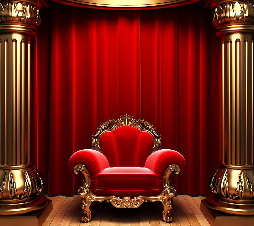 Kings Chair, Throne Room HD wallpaper
