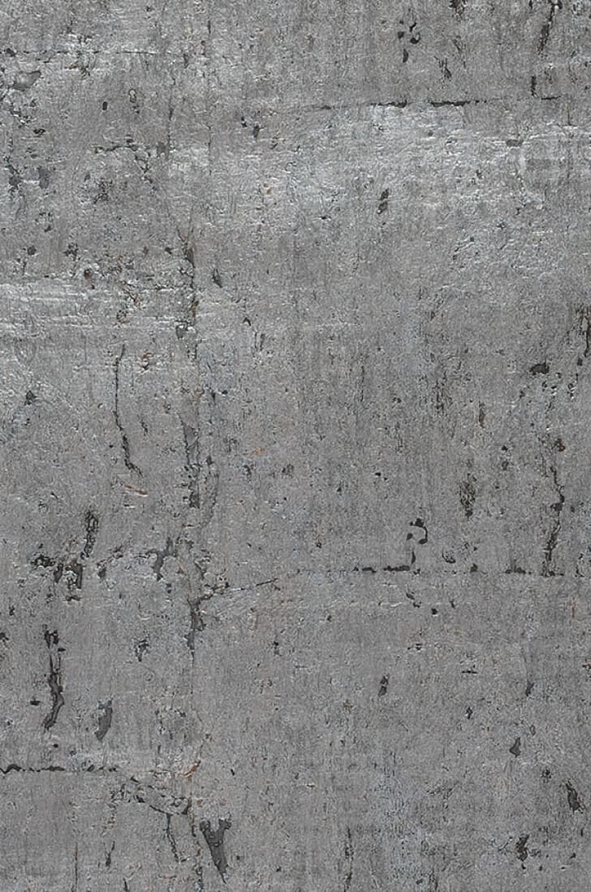 Natural Cork 04 pearl dark grey. Dark grey , Grey , Stunning , Black Cement HD phone wallpaper