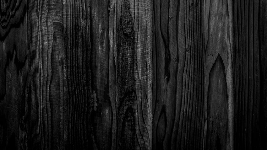Black Wood Surface Texture Texture HD wallpaper