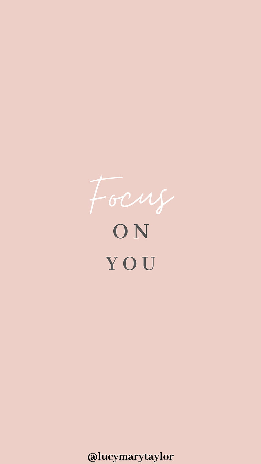 Focus on you. Focus quotes, Focusing on yourself quotes, I know my ...