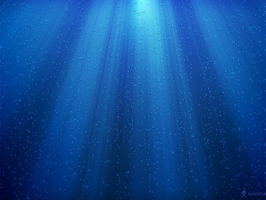 Под вода, синьо, вода HD тапет