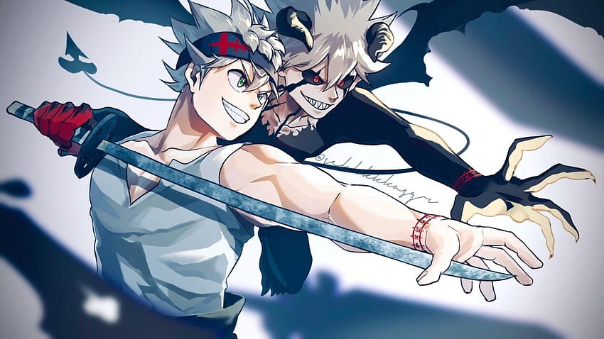 Download Liebe Black Clover Asta And Yami Wallpaper