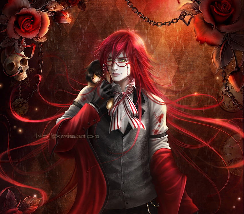 First Anime Drawing Red Hair WiWin14 - Illustrations ART street