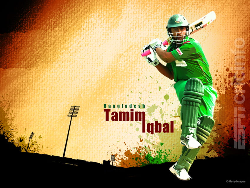 tamim, lqbal, orange, green HD wallpaper